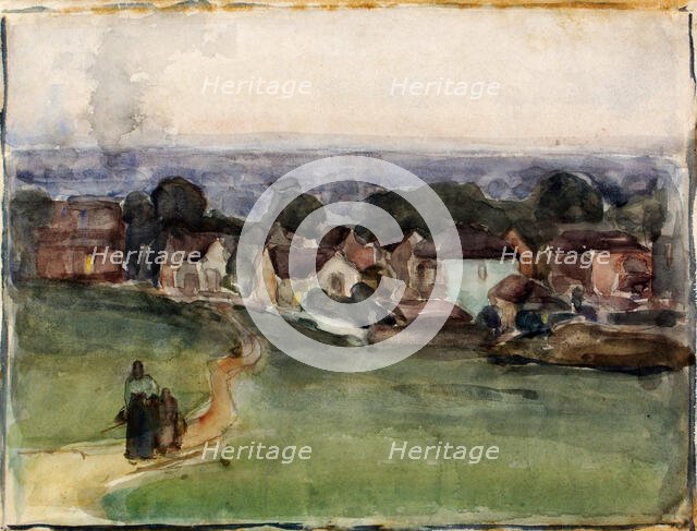 Kansas City, Kansas, n.d. Creator: Henry Ossawa Tanner.