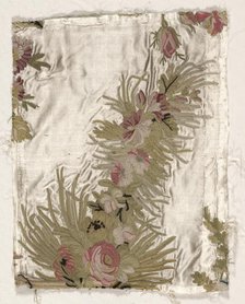 Coverlet Fragment, c. 1760-1770. Creator: Philippe de Lasalle (French, 1723-1805).