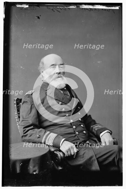 Rear Admiral Charles S. Boggs, US Navy, between 1870 and 1880. Creator: Unknown.