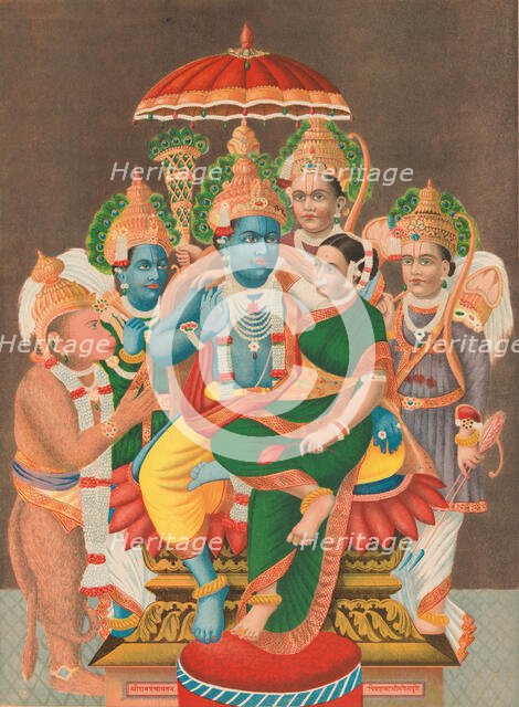 Rampanchayatam (Ram’s assembly), 1878 (?). Creator: Unknown.