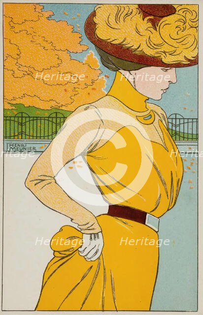 Taking a walk , 1900. Creator: Meunier, Henri Georges (1873-1922).