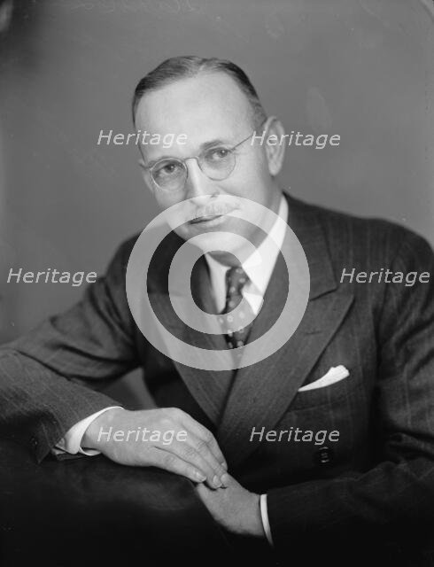 Wakefield, Ray C. - Portrait, 1940. Creator: Harris & Ewing.