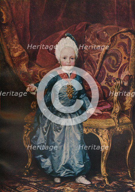 'The Archduke Francis of Austria', 1770 (c1927). Artist: Anton Raphael Mengs.