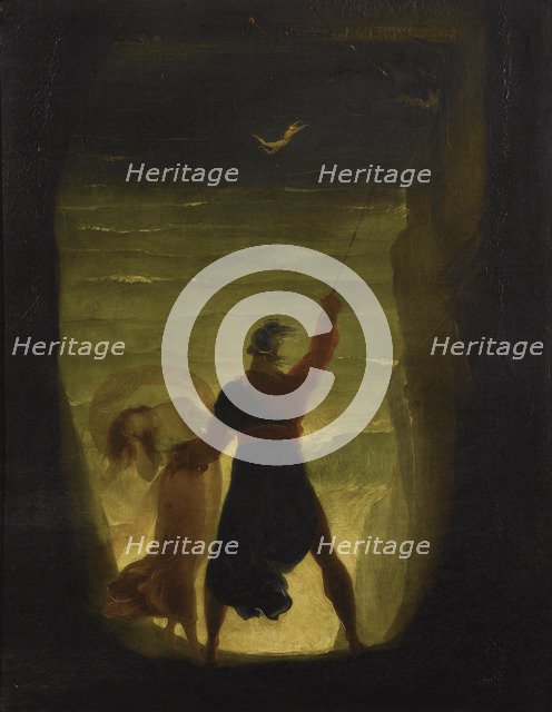 The Tempest. Prospero and Ariel.