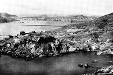 The Spanish-American War: the entrance to the port of Carthagena, 1898. Creator: Unknown.