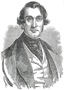 Mr. John Locke, M.P. for Honiton, 1850. Creator: Unknown.