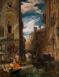 A Recollection of Venice, 1853. Creator: James Holland.