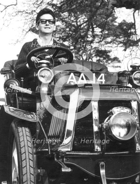 Roy Orbison in Panhard Levassor at Beaulieu 1965. Creator: Unknown.
