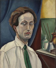 Self-portrait, 1917. Creator: Paresce, Renato (1886-1937)