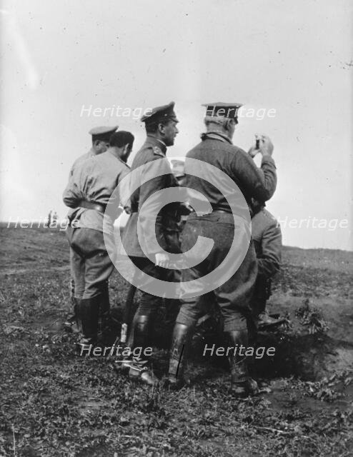 Russia War Pictures - General Scott On Eastern Front, 1917. Creator: Unknown.