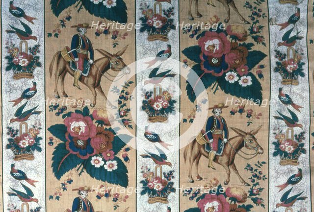 Panel (Furnishing Fabric), England, c. 1850. Creator: Unknown.