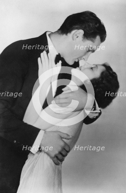 Janet Gaynor (1906-1984) and Charles Farrell (1901-1990), American actors, 20th century. Artist: Unknown