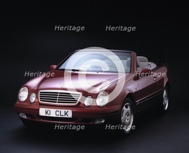1999 Mercedes Benz CLK 320 cabriolet. Artist: Unknown.