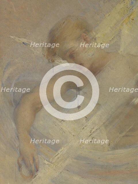 Parmi les astres (L'Air), c.1905. Creator: Adrien Moreau-Neret.