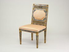 Side Chair, Sicilia, 1790/1800. Creator: Unknown.