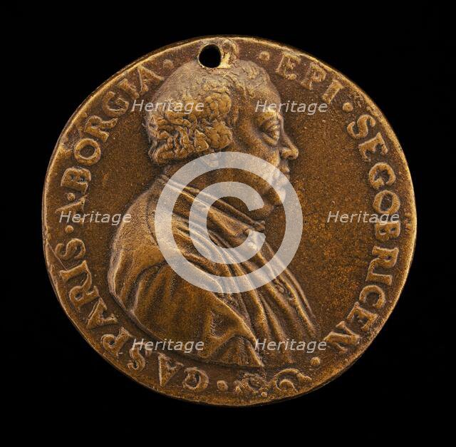 Gaspare Borgia, died 1556, Bishop of Segorbe 1530, probably 1551/1552. Creator: Alessandro Vittoria.