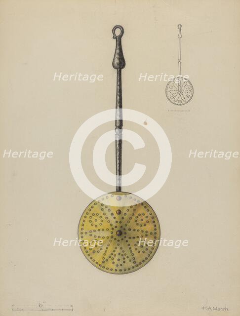 Skimmer, c. 1937. Creator: Herbert Marsh.