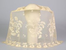 Wedding veil, British, 1846. Creator: Unknown.