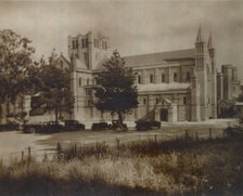 'Buckfast Abbey Church, (North View)', late 19th-early 20th century. Artist: Unknown.