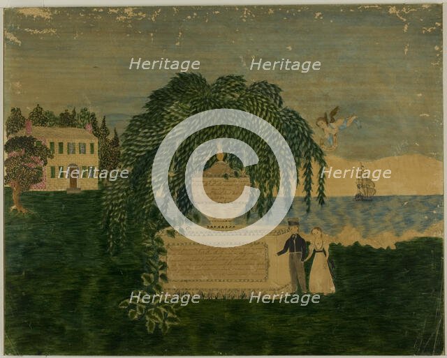 Grave of Captain and Mrs. Rich, n.d. Creator: Unknown.