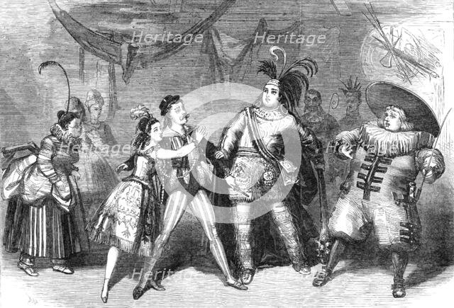 Scene from "La Belle Sauvage," at the St. James's Theatre, 1870. Creator: Unknown.