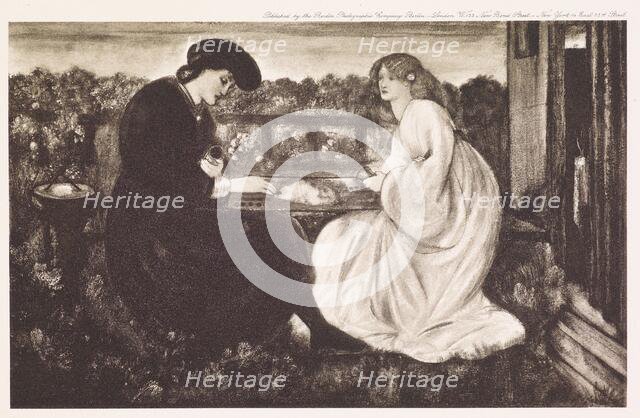 The Backgammon Players, c1861, (1900). Creator: Unknown.