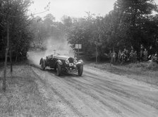 Bugatti Type 40, Bugatti Owners Club Hill Climb, Chalfont St Peter, Buckinghamshire, 1935. Artist: Bill Brunell.