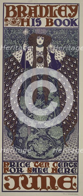 Bradley his book..., c1896. Creator: William H Bradley.