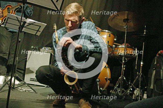 Steve Buckley, Zone-B, Verdict Jazz Club, Brighton, East Sussex, 13 Dec 2019. Creator: Brian O'Connor.