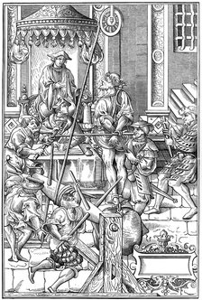 Torture, 1541 (1849).Artist: A Bisson