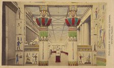 Egyptian Court, negative 1855; print about 1862. Creator: Negretti and Zambra.