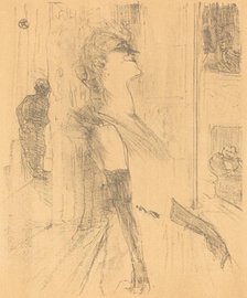 On the Stage (Sur la scène), 1898. Creator: Henri de Toulouse-Lautrec.
