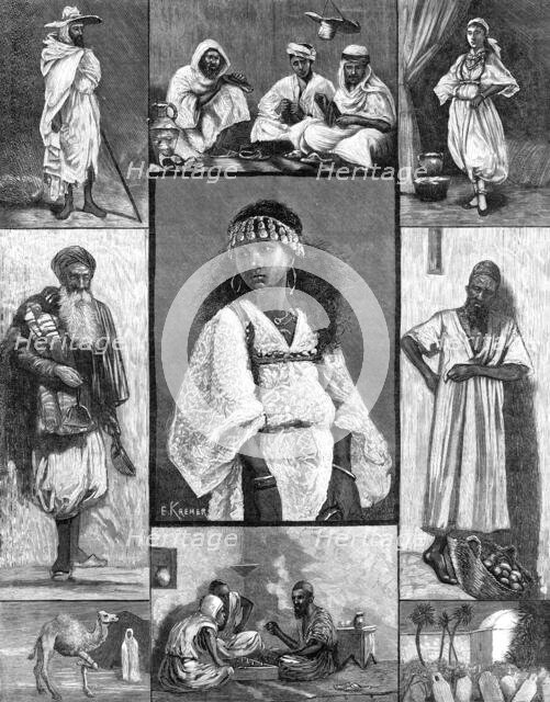 Sketches in Algeria, 1881. Creator: Unknown.