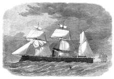 The new iron-clad fleet: Her Majesty’s sloop-of-war Enterprise, 1864. Creator: Smyth.