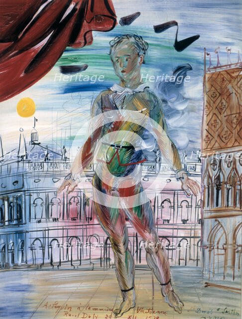 'Harlequin Venitienne', 1929. Artist: Raoul Dufy