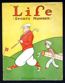 Cover of "Life" magazine, 21 April 1927. Creator: Unknown.