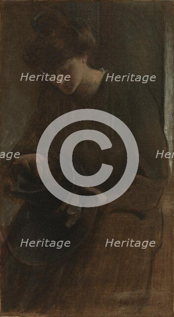 A Toiler, ca. 1898. Creator: John White Alexander.