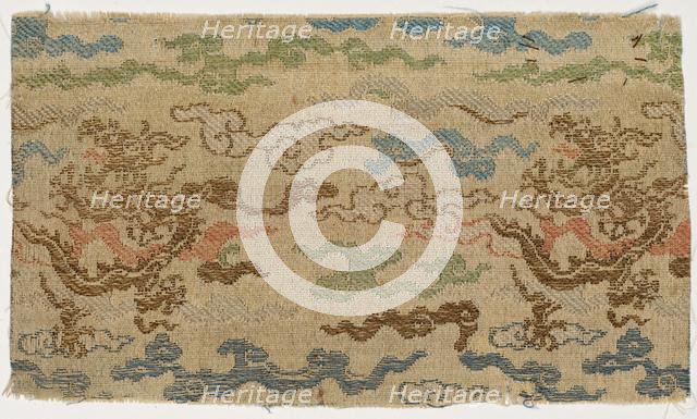 Fragment, 1700s. Creator: Unknown.