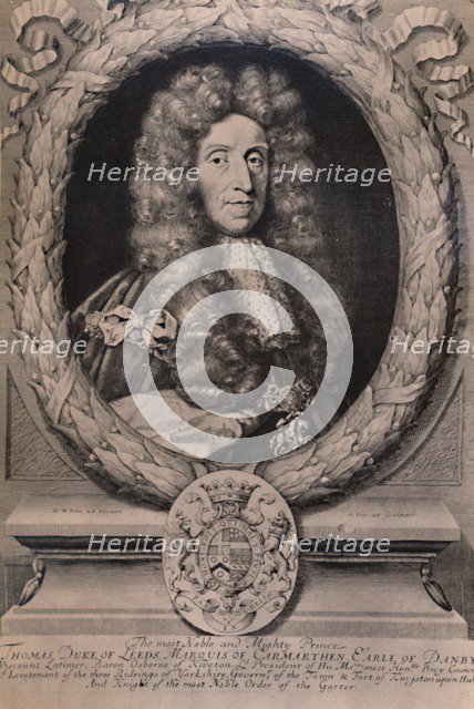 Thomas Osborne, 1st Duke of Leeds, English statesman, c1694 (1894). Artist: Robert White.