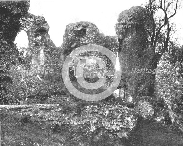 Wolvesey Palace, Winchester, Hampshire, 1894. Creator: Unknown.