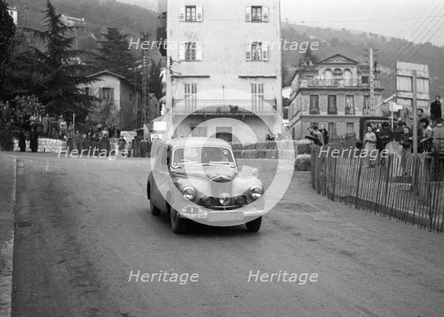 Sunbeam Talbot 90, Stirling Moss, 1954 Monte Carlo rally. Creator: Unknown.