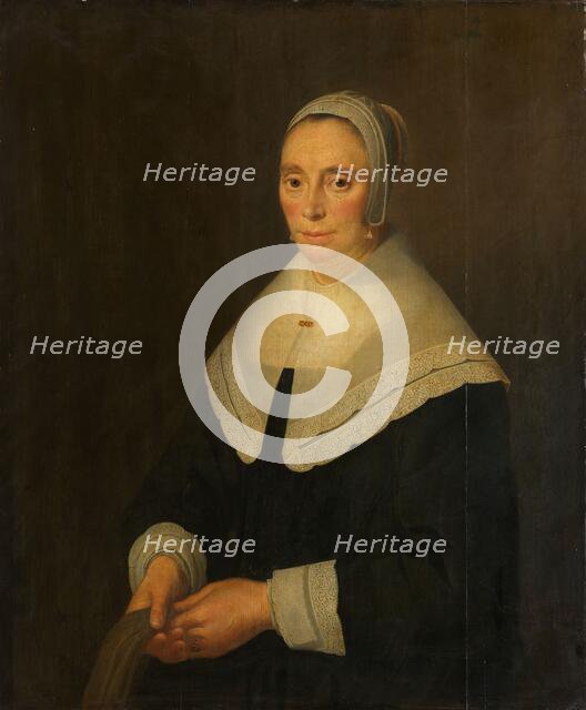 Portrait of a Woman, 1650. Creator: Hendrik Cornelisz. van Vliet.