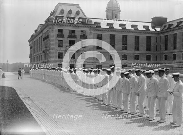 Naval Academy, U.S. - Graduation Exercises, 1917. Creator: Harris & Ewing.