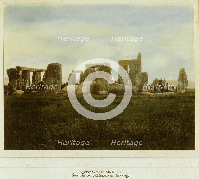 Stonehenge, Stonehenge Down, Amesbury, Wiltshire, 1925-1935. Creator: Unknown.