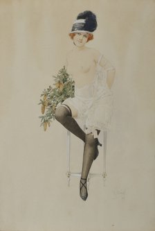 Female Nude, 1919.