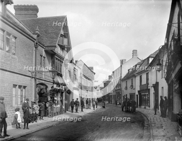 Cricklade Street, Cirencester, Gloucestershire, 1903. Artist: Henry Taunt