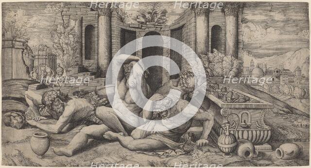 The Wine Bibbers. Creator: Master HFE.