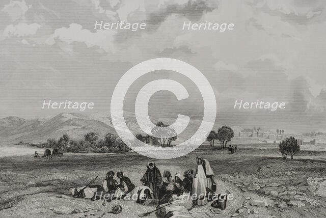 Canaan, 1840.  Creator: Émile Rouargue.