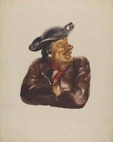 Tavern Figure, 1935/1942. Creator: Henry Murphy.