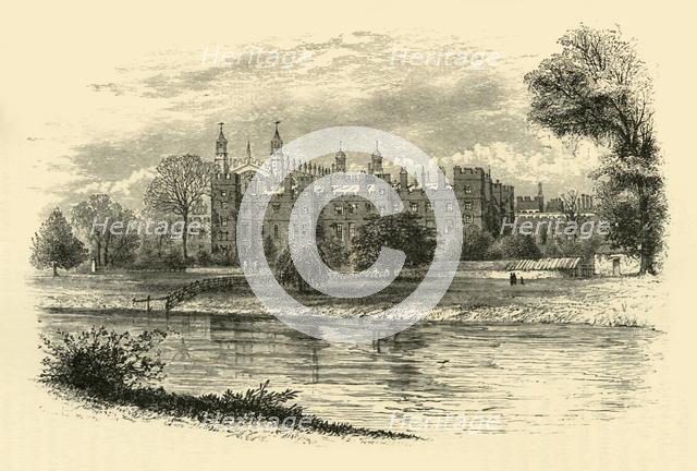 'Eton College, from Romney', 1911. Creator: Unknown.